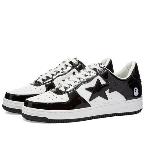 bathing ape bape sta low black